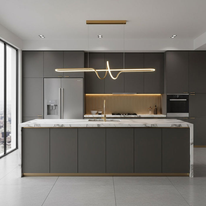 Lampada Led Lhj038-cp Brush Gold