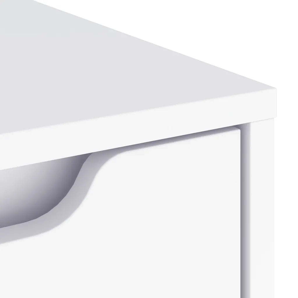 Credenza VISNES Bianca 60x40x73 cm in Legno Multistrato 4108284