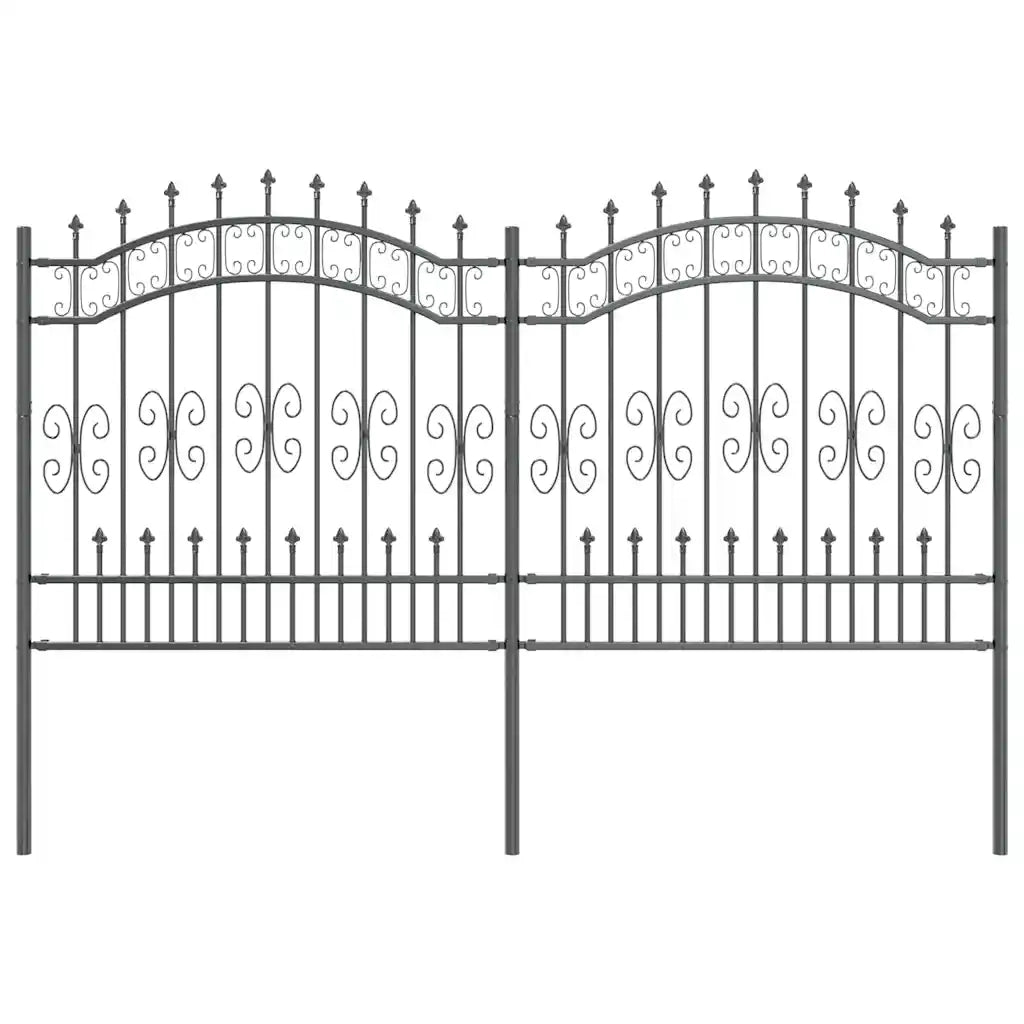 Recinzione per Giardino KAMPEN Grigio 42003965