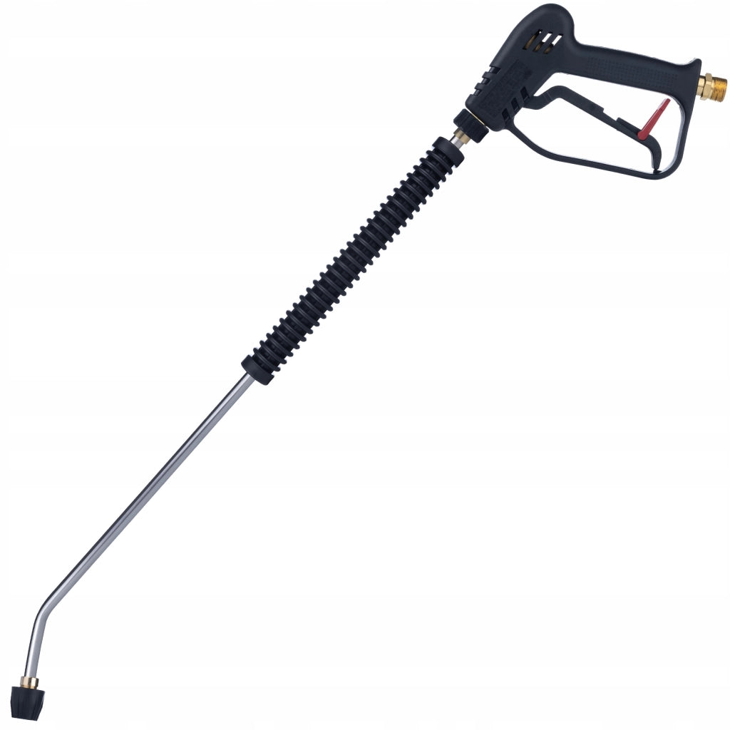 Pistola Alta Pressione con Lancia e Ugello in Acciaio Rosfix ProLine M22 FlatJet | Filettatura M22x1,5