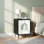 Armadio da Notte HANAU 2 pz Rovere Nero 36 x 33 x 51 cm 8007262