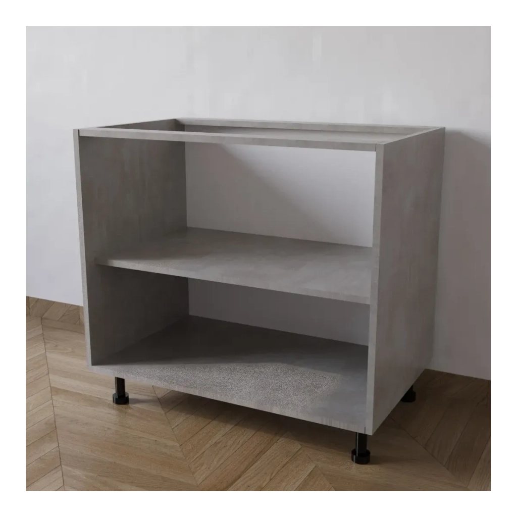 Calandrelli Base Cucina 80 senza ante  L 80 P 55,5 H 72 cm Cemento