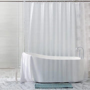 Douchegordino Transparante, PEVA, impermeabile, idrorepellente, schermo doccia, resistente muffa, per bagno, con ganci in plastica, 180 x 220 cm