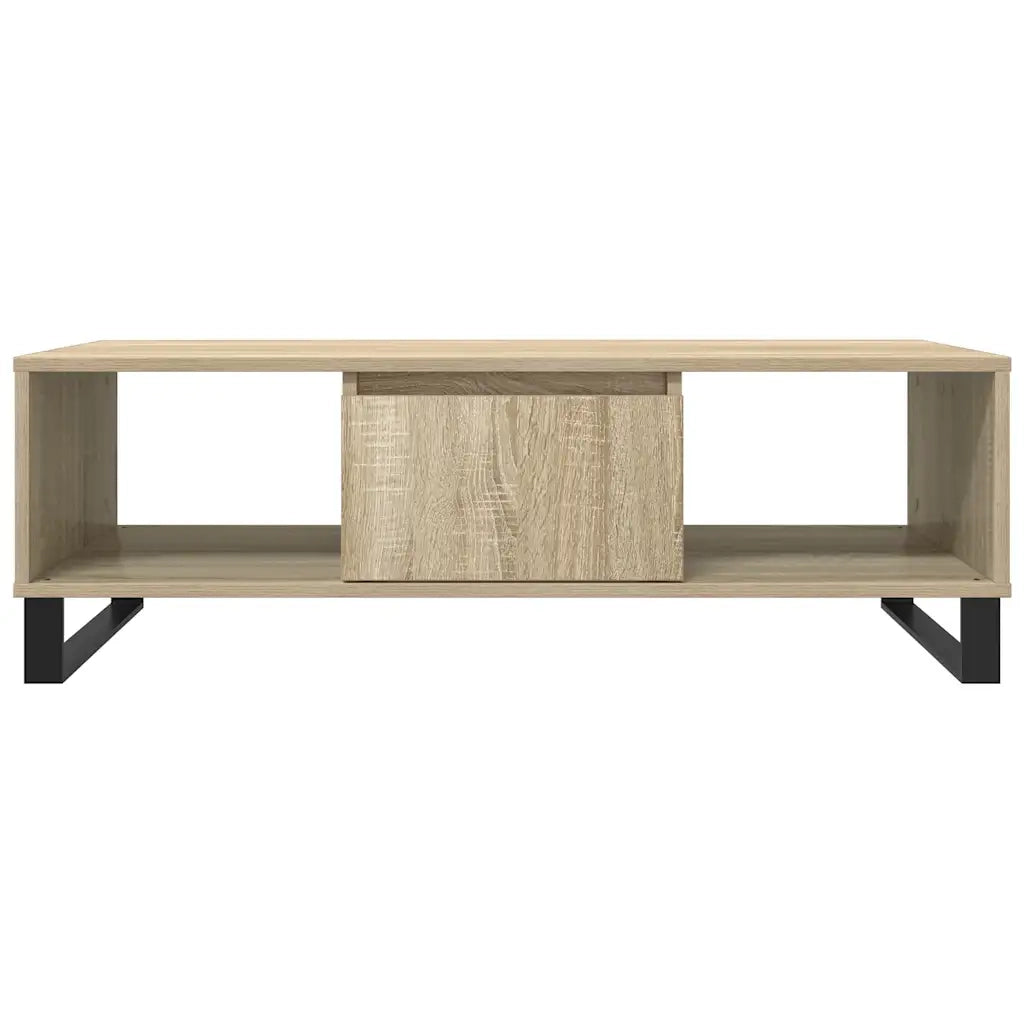 Tavolino da Salotto Rovere Sonoma 104x60x35cm Legno Multistrato 827095