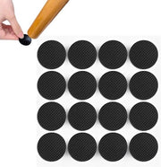 64 pezzi di protezione per sedute di mobili autoadesivi per pavimenti - Protezione per mobili e pavimenti - 20 mm - Nero.