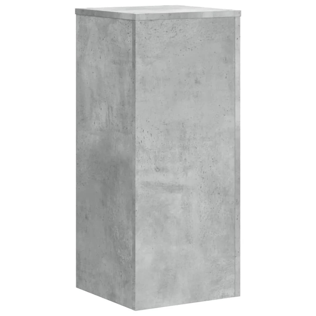 Portavasi mobili per fiori set da 2 legno ingegnerizzato grigio 02_0045338