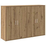 Credenza 2 pz | Madia | Buffet da pranzo | Armadio da pranzo Rovere artigianale 60 x 31 x 84 cm