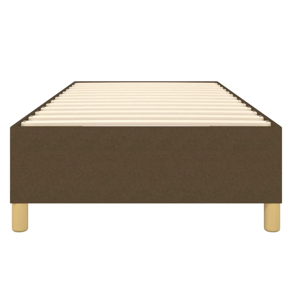 Giroletto a Molle Marrone Scuro 90x200 cm in Tessuto cod mxl 67525