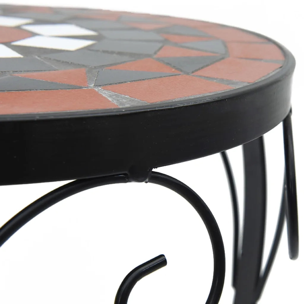 Supporti per piante | Sostegno per piante 3 pz Terracotta e Bianco in Ceramica