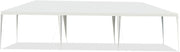 Gazebo da Giardino 3 x 9 m, Tendone per Feste con Struttura in Metallo, Impermeabile e Protezione UV, per Feste, Barbecue, Giardino e Spiaggia (3 x 9 m)