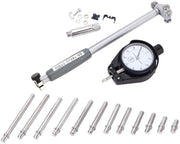Misuratore di diametro interno - Preciso strumento di misura - Lega di alluminio - Portata di misura 50-160 mm - Precisione 0,01 mm - Facile da utilizzare - Orologio di misura