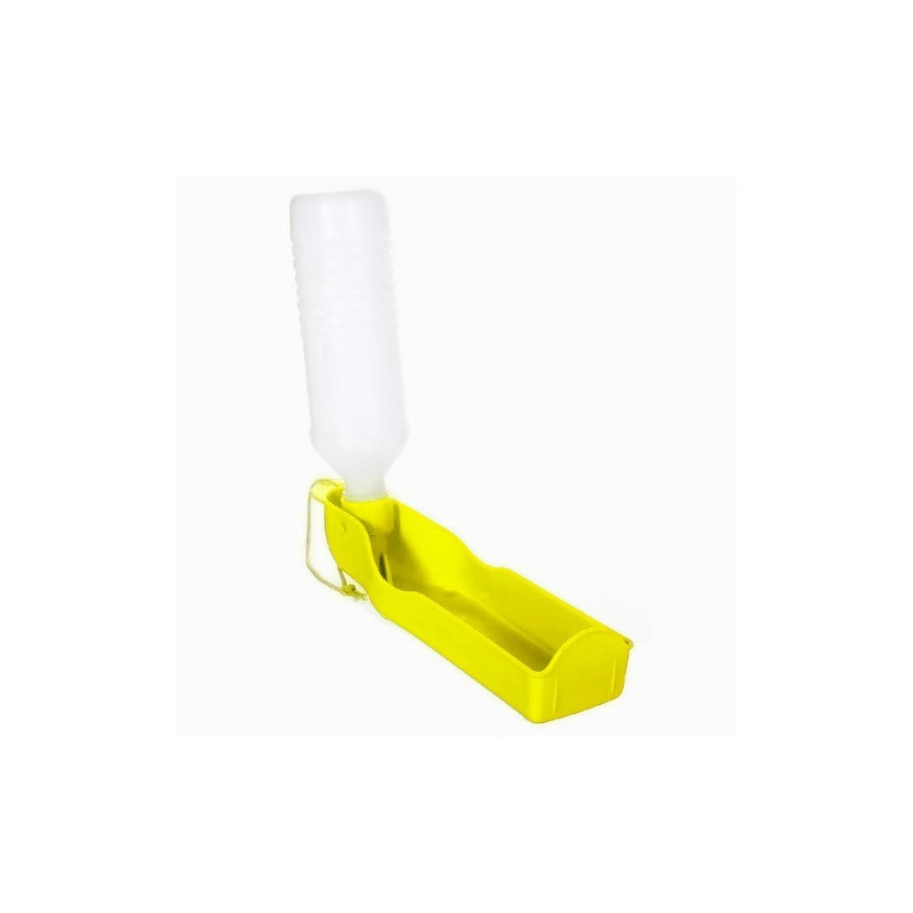 Trade Shop - Borraccia Con Scodella Portatile Per Cani Gatti Bottiglia Salvagoccia 300ml -