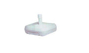 BASE PER OMBRELLONI IN PVC CON RUOTE PER PALI MM. 32/50 CM. 60X60 LT. 60