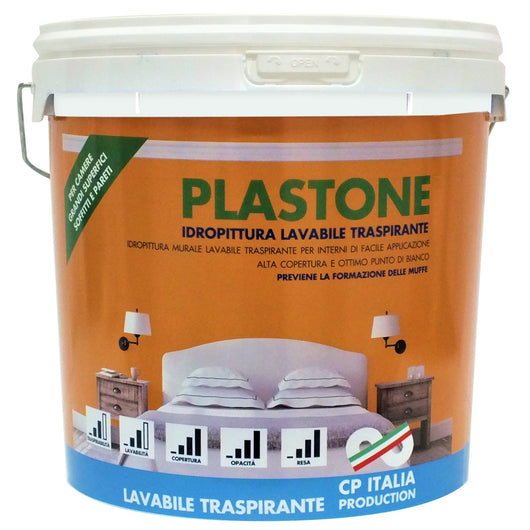 idropittura lavabile plastone da lt. 5 cod:ferx.99504