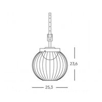 Plafoniera Esterno Moderna Cage Alluminio E Termoplastica Bianco Led 20W 4000K