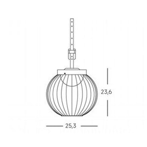 Plafoniera Esterno Moderna Cage Alluminio E Termoplastica Bianco Led 20W 4000K
