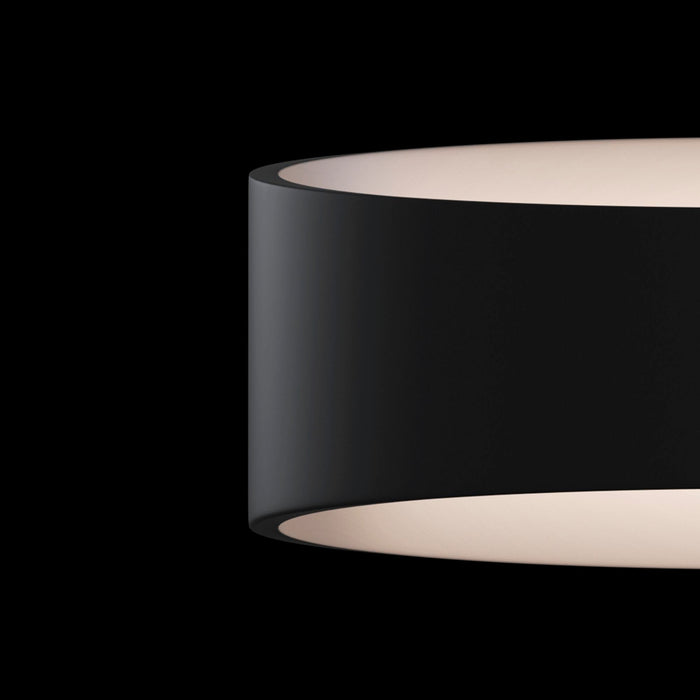 Lampada da parete Ceiling & Wall in Metallo Trame Nero