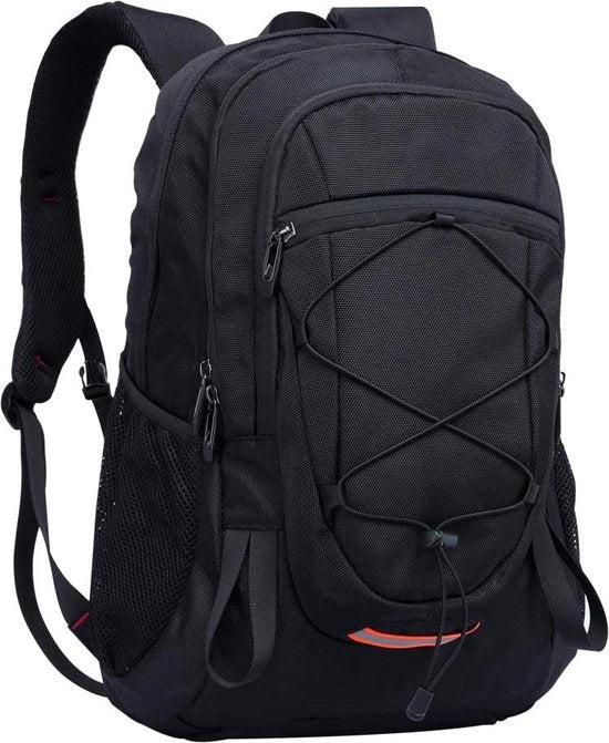 Zaino da trekking 40L, impermeabile, unisex, resistente all'acqua, per arrampicata, campeggio, equitazione, viaggi, Nero 40L, zaino da campeggio
