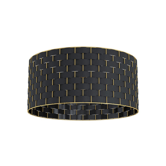 Plafoniera Moderna Marasales 1 Luce Acciaio Nero