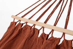 Amaca da Giardino 200x100 cm in Poli-Cotone Juan Terracotta