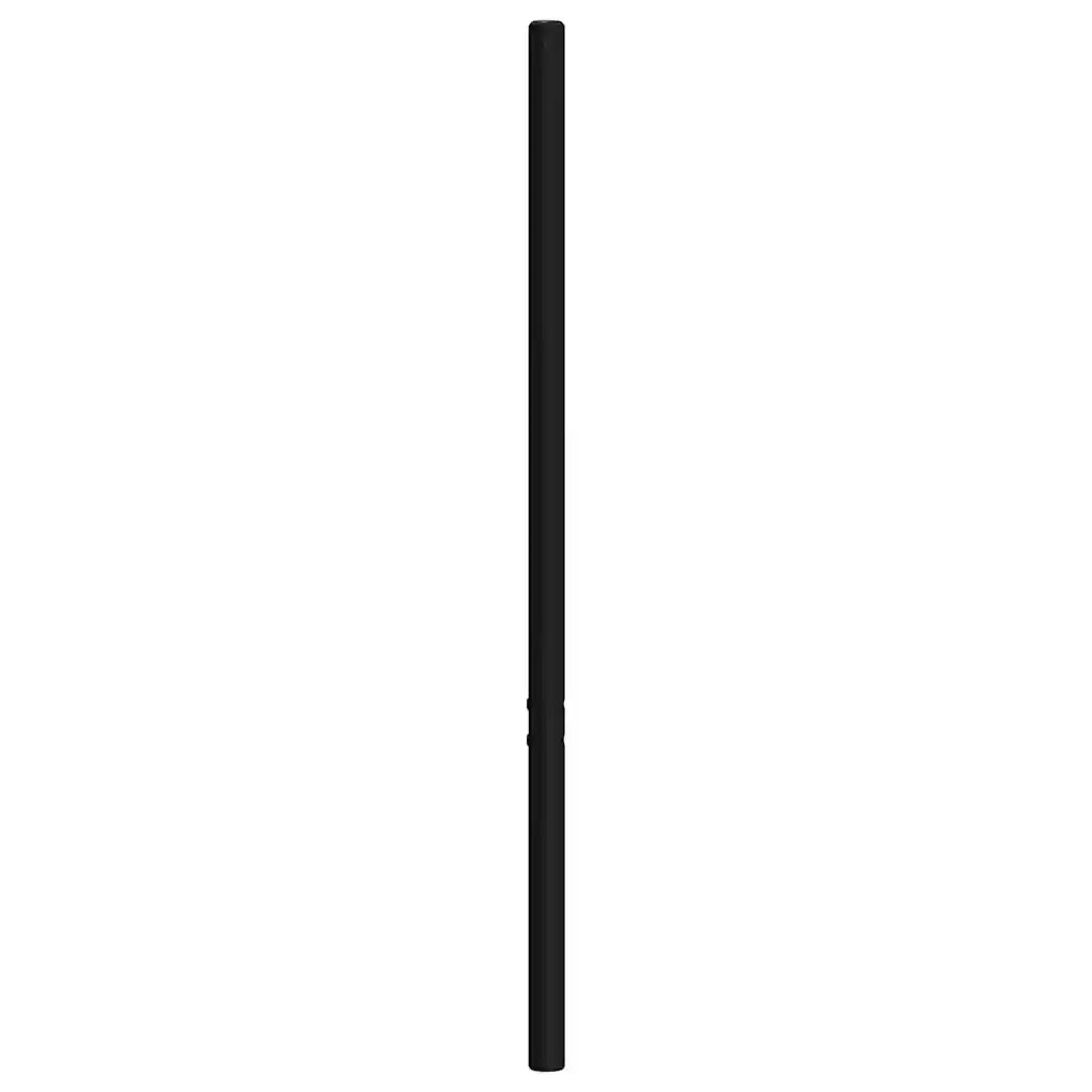 Testiera di Ricambio in Metallo Nero 150 cm 372213