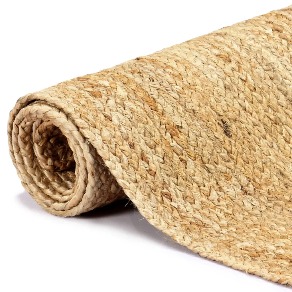 Tappeto Artigianale in Juta Naturale 80x160 cm 133728