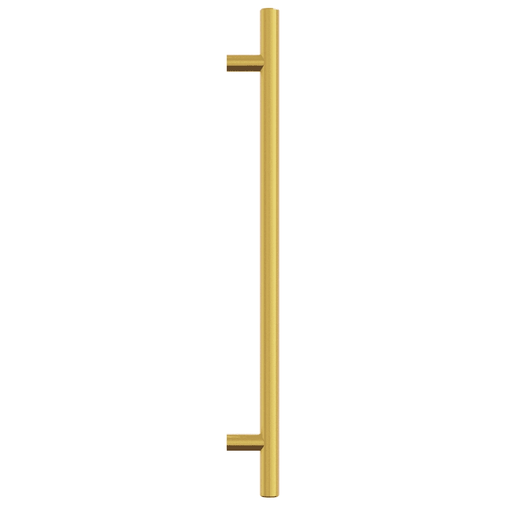 vidaXL Maniglie per Mobili 10 pz Oro 224 mm in Acciaio Inox