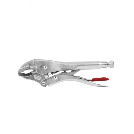 Pinza autobloccante CROWN 250 mm CPHPL-GRA10 ganasce concave impugnatura in gomma GRIP a ginocchiera