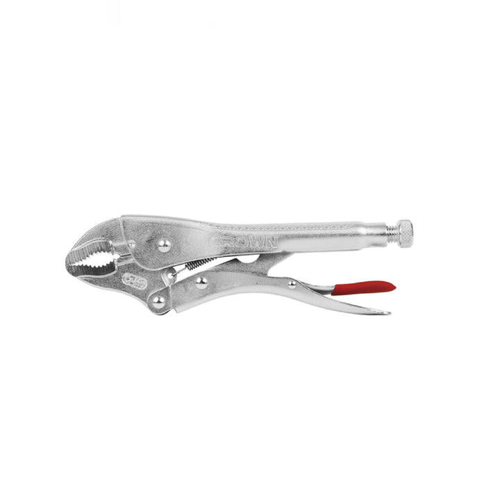 Pinza autobloccante CROWN 250 mm CPHPL-GRA10 ganasce concave impugnatura in gomma GRIP a ginocchiera