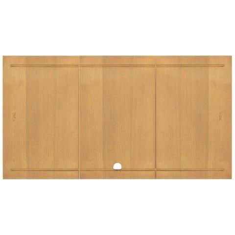 Elleci KIT_ 3 Taglieri - Accessorio per lavello Dogma, in legno chiaro, compatibile con vasche singole e doppie, superficie antibatterica, design salvaspazio, Legno chiaro
