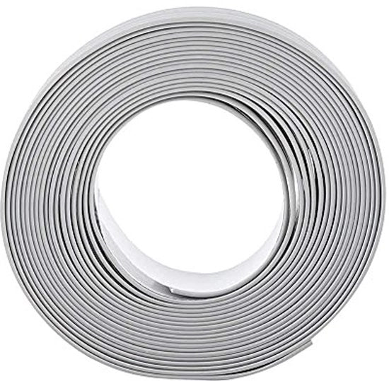 Nastro di sigillaggio acqua impermeabile - autofibro - PVC - 22 mm x 3,2 m - 2 pezzi - resistente a muffe - sigillatura adesiva