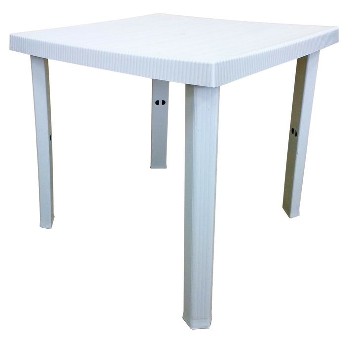 tavolo garden figaro cm.80x80 bianco cod:ferx.99537