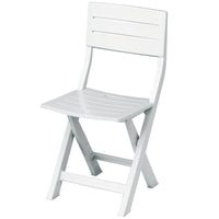poltrona resina pieghevole gilda bianca cod:ferx.99542