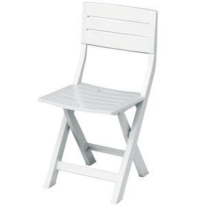 poltrona resina pieghevole gilda bianca cod:ferx.99542