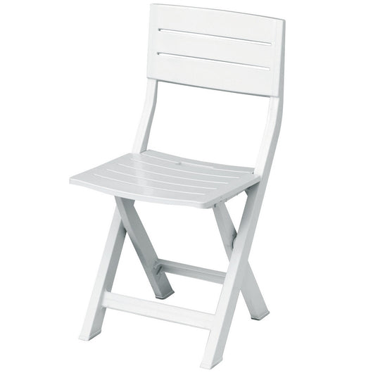 poltrona resina pieghevole gilda bianca cod:ferx.99542