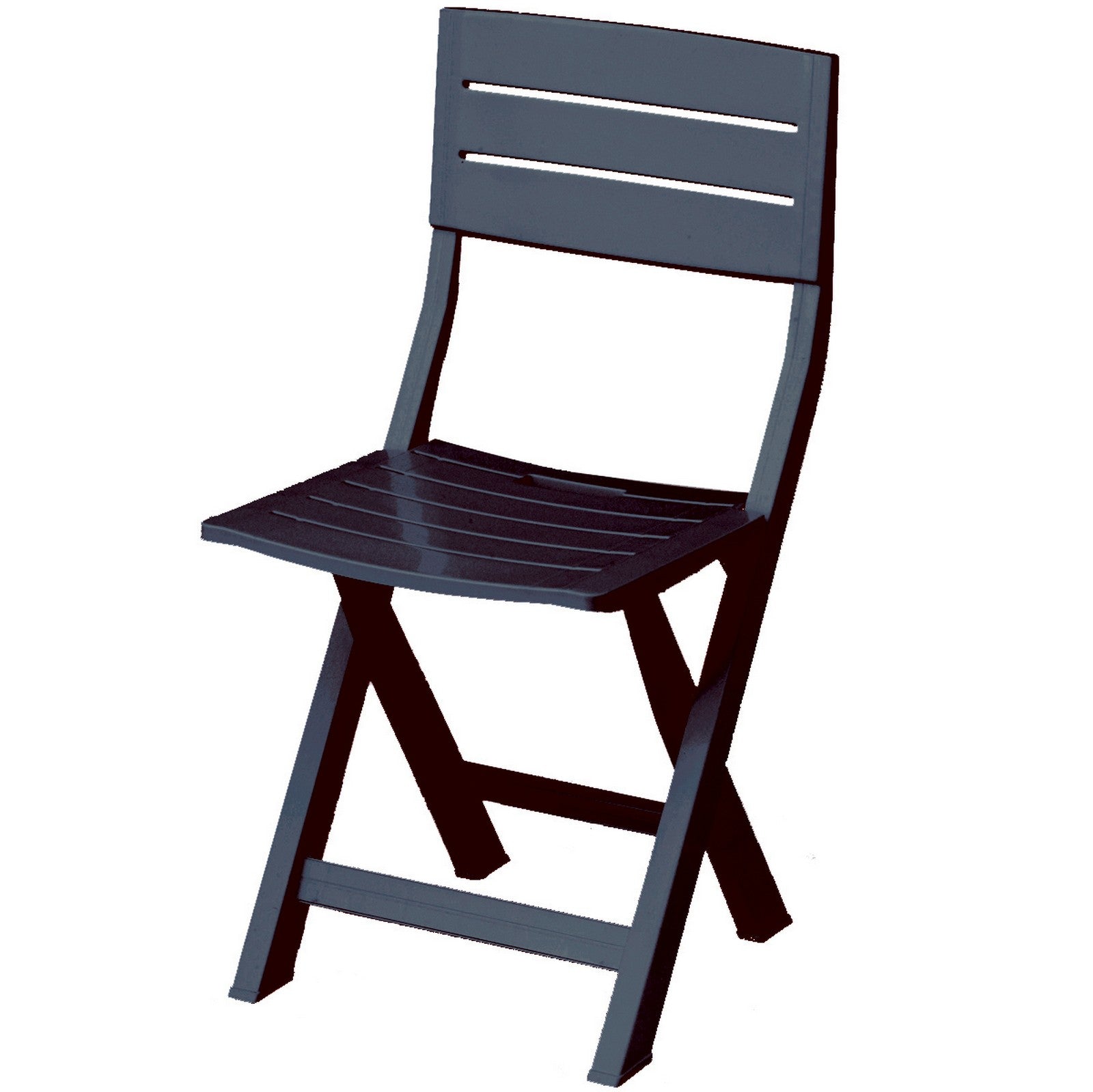 poltrona resina pieghevole gilda antracite cod:ferx.99543