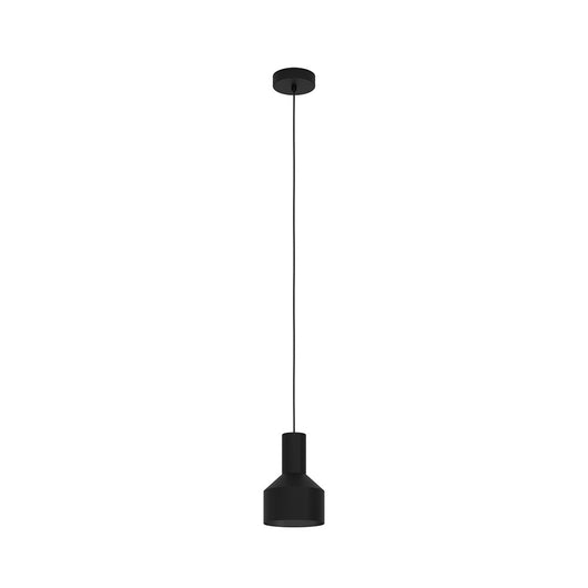 Lampadario Moderno Casibare 1 Luce Acciaio Nero