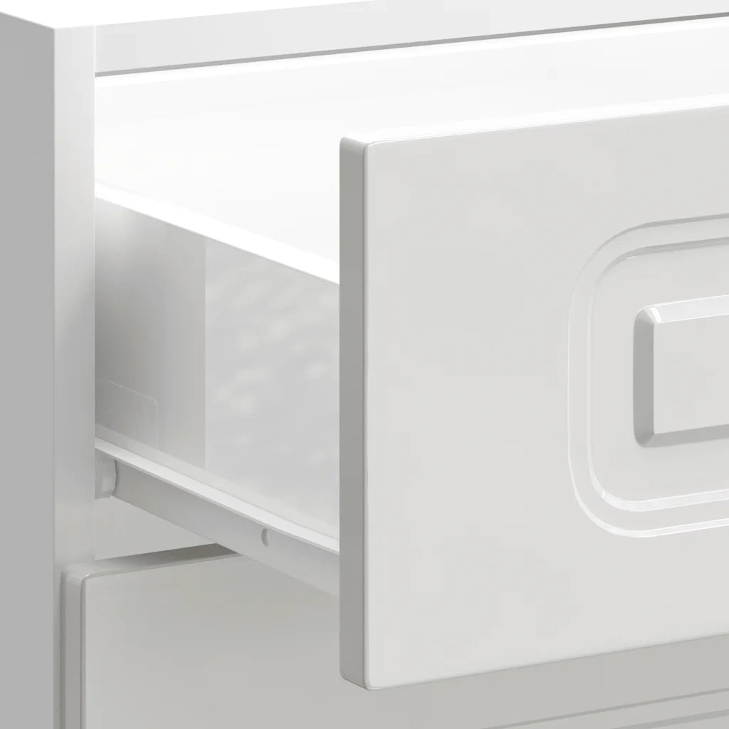 Base da Cucina Kalmar Bianco Lucido in Legno Multistrato