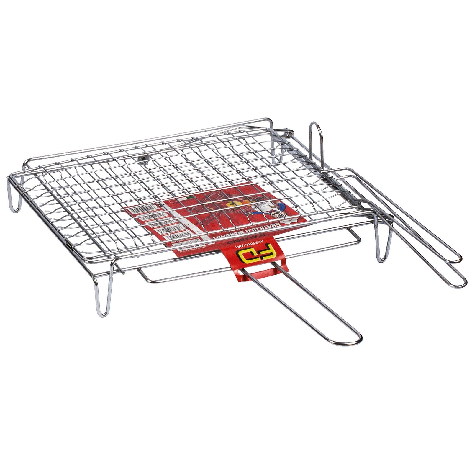 graticola ribaltabile con piedi cm. 40x30 cod:ferx.99555