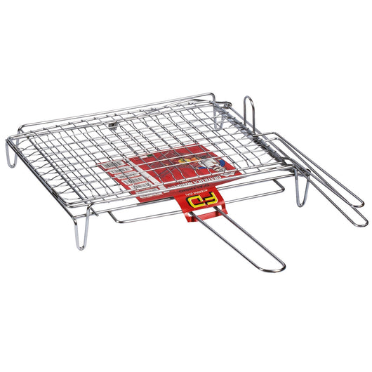 graticola ribaltabile con piedi cm. 40x30 cod:ferx.99555