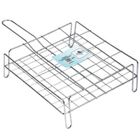 graticola cromata per carciofi cm. 30x30 cod:ferx.99556