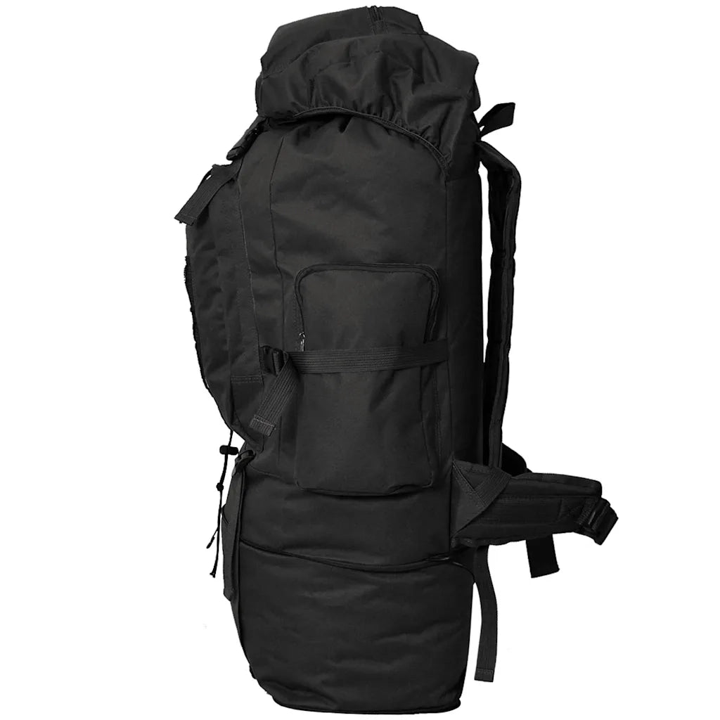 Zaino Stile Militare XXL 100 L Nero CFW5049648