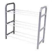 Trade Shop - Scarpiera In Plastica 3 Ripiani Livelli Salvaspazio 40x19x42cm Porta Scarpe Casa -