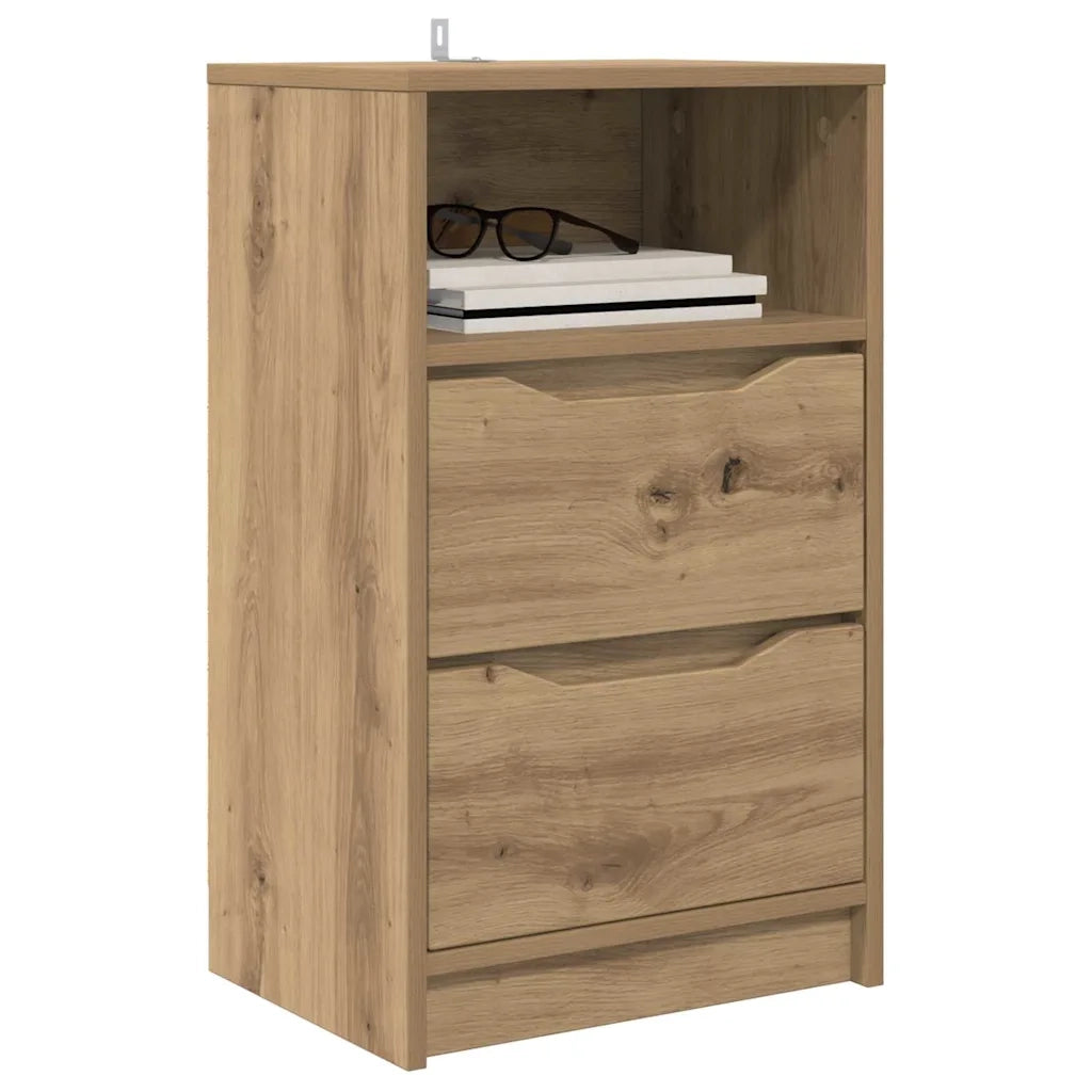 Comodino Rovere artigianale 40 x 30 x 467 cm Legno multistrato 888925