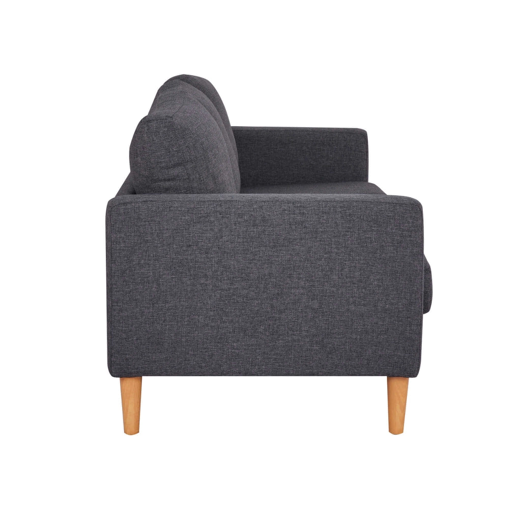 Divano 3 posti Scandinavo in Tessuto cm 177x73x82 - MANU