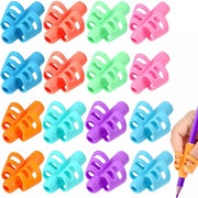 Set di 16 matite per bambini, contenitore per matite, contenitore per matite per bambini di 2-4 anni, set di strumenti per la scrittura per principianti, 8 colori