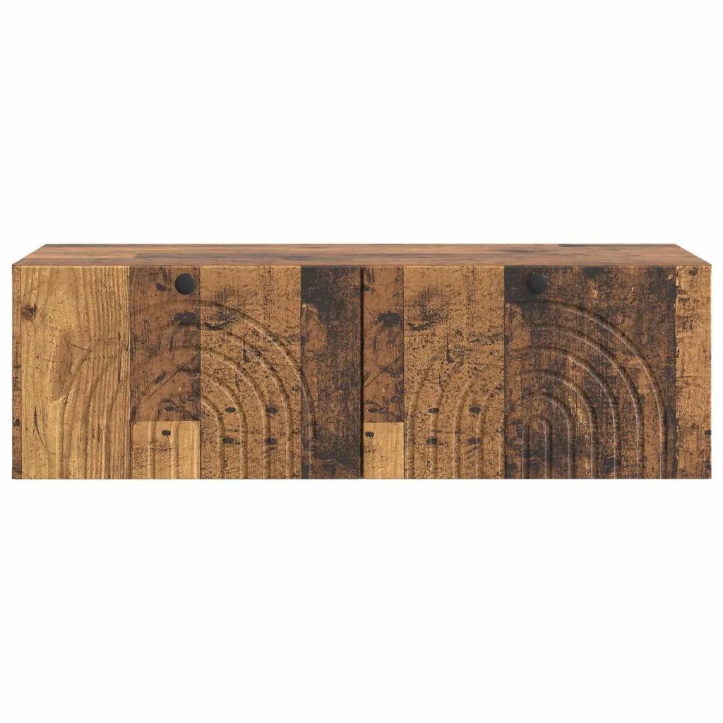 Mobile Porta TV da Muro Legno antico 99 x 41 x 30 cm 898193