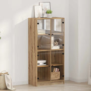 Credenza Rovere artigianale 68 x 37 x 142 cm Legno multistrato 3402630
