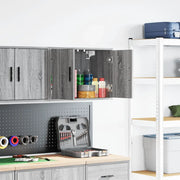 Pensile per Garage Grigio Sonoma in Legno Multistrato 860653