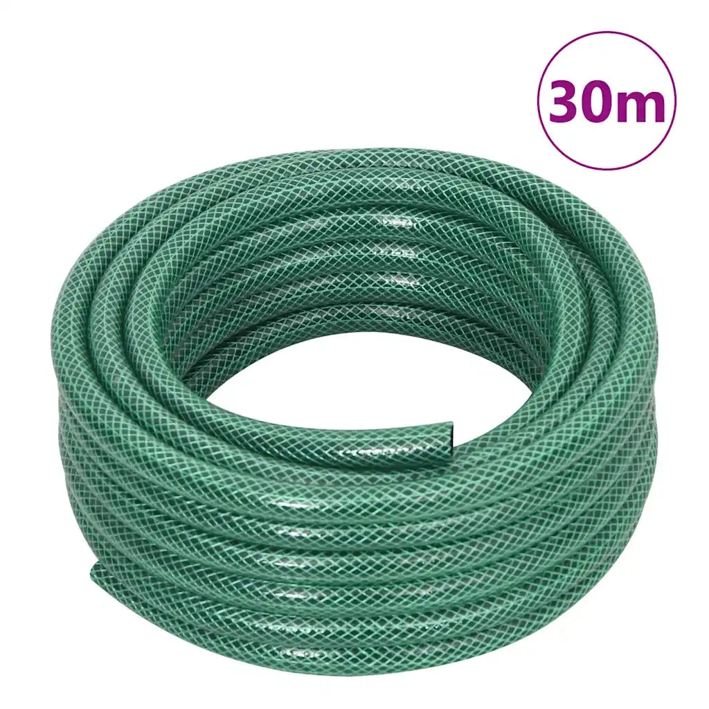 Avvolgitubo Autonomo Verde con Set Raccordi Tubo 0,5" 30 m PVC CFW4723355